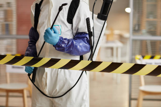 Professional Blood Cleanup technician working in Burlington, CO